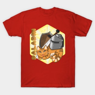 D&D Paladin Cat T-Shirt